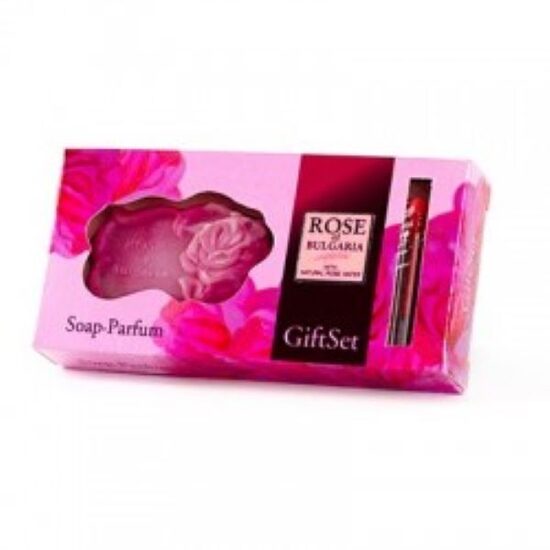 Dāvanu komplekts “Rose” – parfume 2 ml + ziepes 40g 